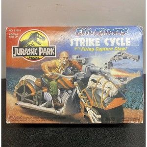 Jurassic Park Series 2 Evil Raiders Strike Cycle NIB 1994 Kenner Sealed